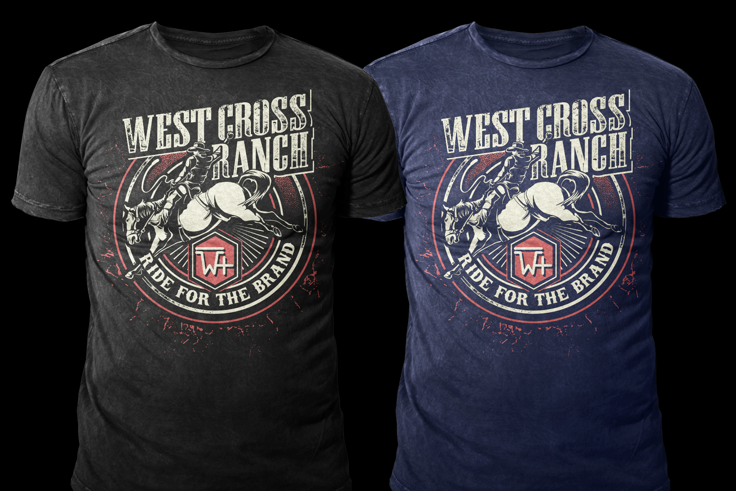 T-shirt Design by APHOTIC APPAREL for West Cross Ranch | Design #28224714