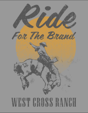 T-shirt Design by jamesmccue1 for West Cross Ranch | Design: #28182111