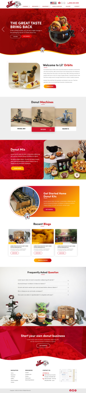 Web Design by Blue Sparrow for WebDuck Designs | Design: #28173802