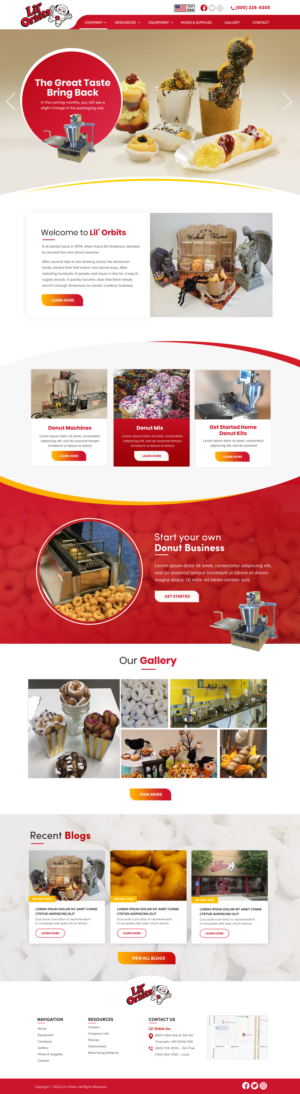 Web Design by Blue Sparrow for WebDuck Designs | Design: #28173804