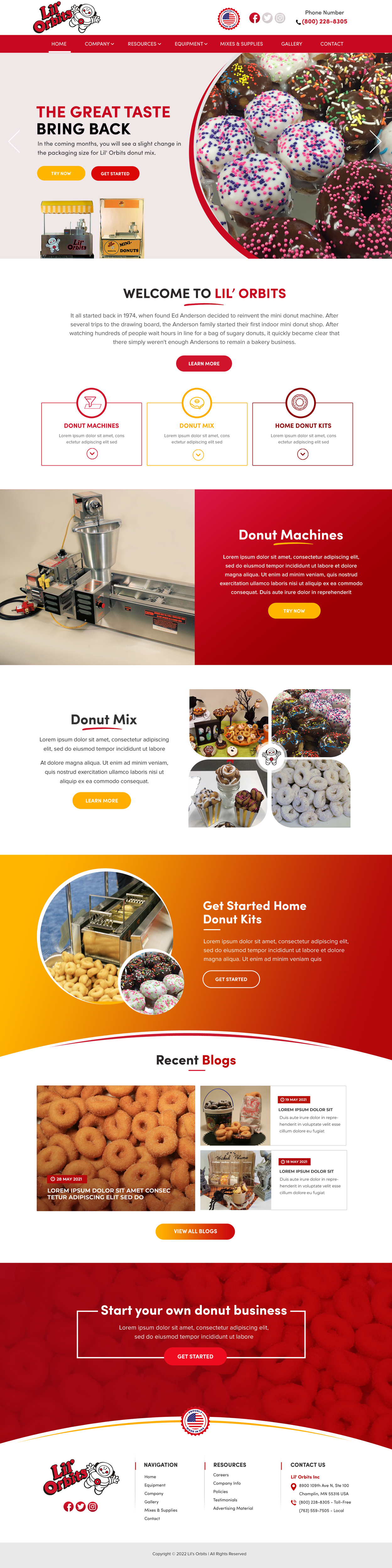 Web Design by Blue Sparrow for WebDuck Designs | Design #28173919