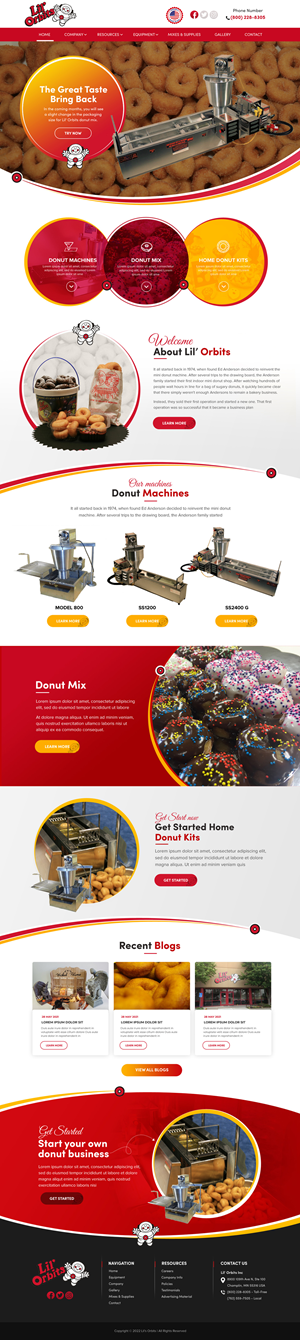 Web Design by Blue Sparrow for WebDuck Designs | Design: #28591742