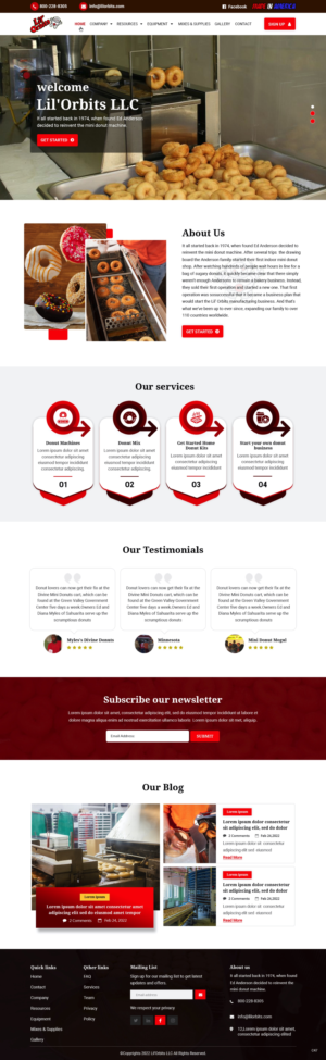 Web Design by pb for WebDuck Designs | Design: #28175512