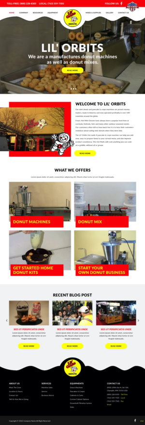 Web Design by pb for WebDuck Designs | Design: #28181250