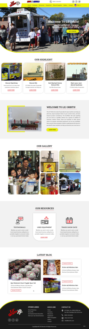 Web Design by pb for WebDuck Designs | Design: #28188225
