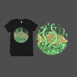 2 creative designs from fish images | Graphic Design by mangunharjo