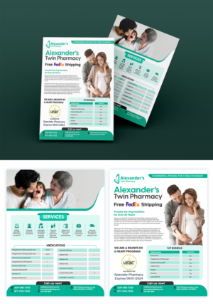 Flyer for Fertility Specialty Pharmacy | Diseño de Flyer por ZeneFashions