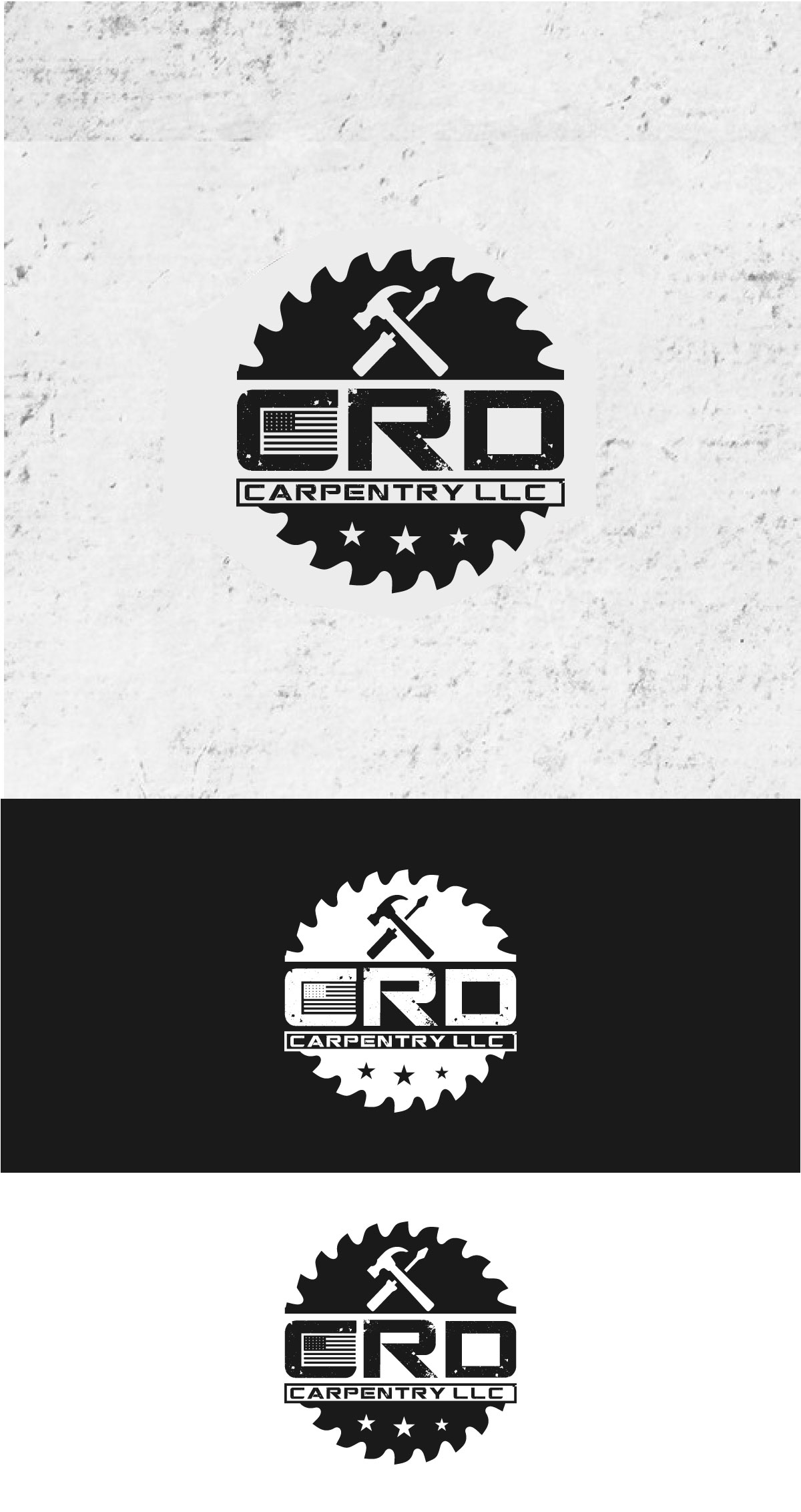 Diseño de Logo por Runner247 para CRD Carpentry LLC | Diseño #28181947