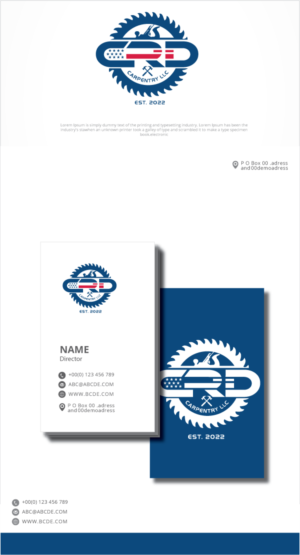 Design de Logo par graphicevolution pour CRD Carpentry LLC | Design : #28179688