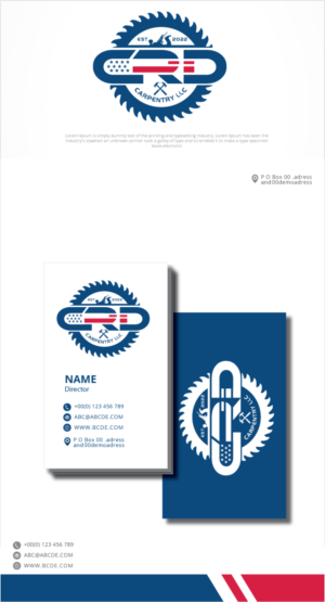 Design de Logo par graphicevolution pour CRD Carpentry LLC | Design : #28179689