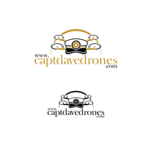 Logo Design by brand maker for capt dave drones | Design: #28174252
