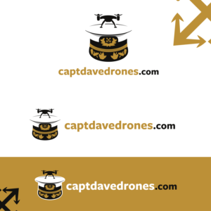 Logo Design by Brewyart Creative for capt dave drones | Design #28173106