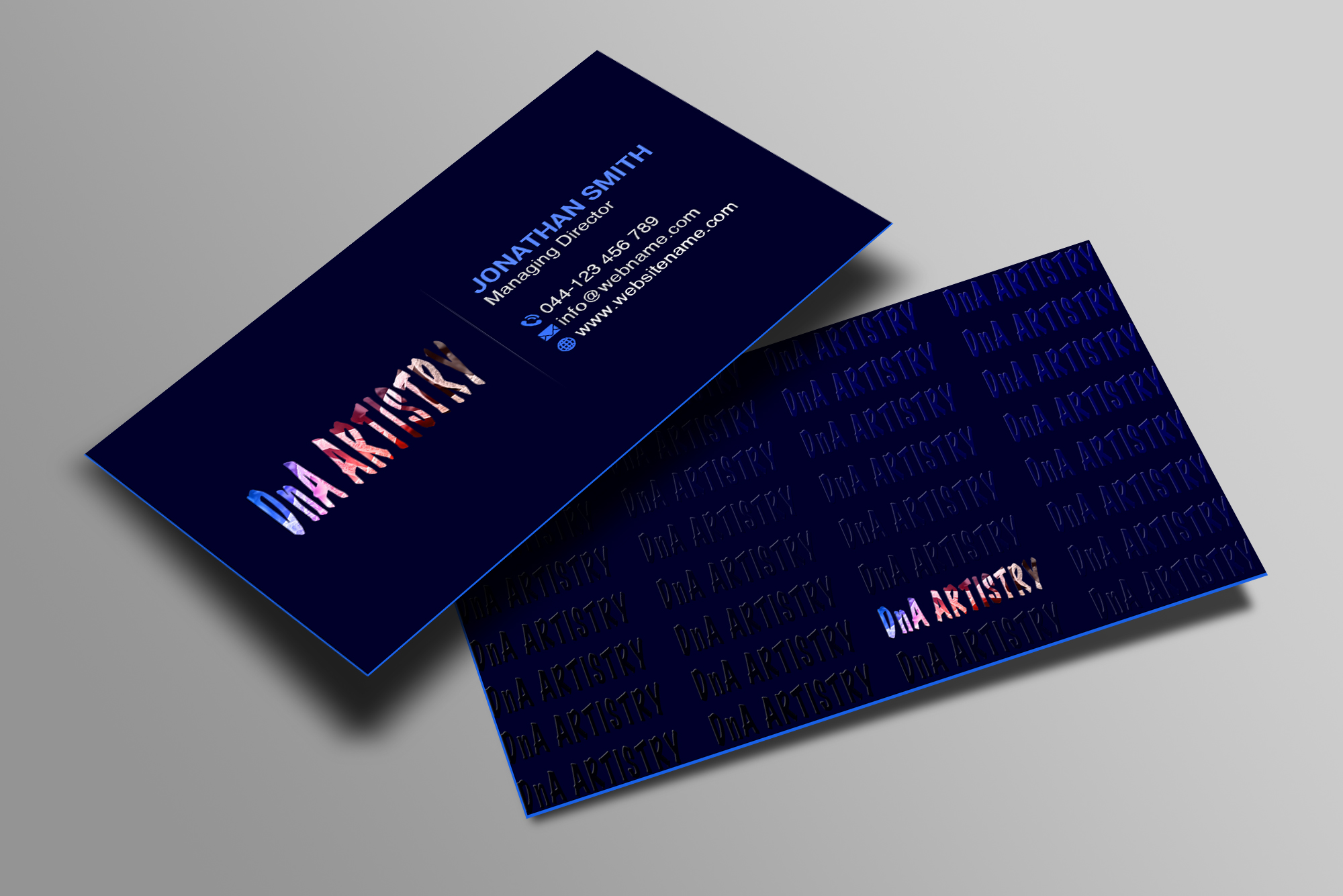 Design de Carte de Visite par Creations Box 2015 pour DnA Artistry  | Design #28175753