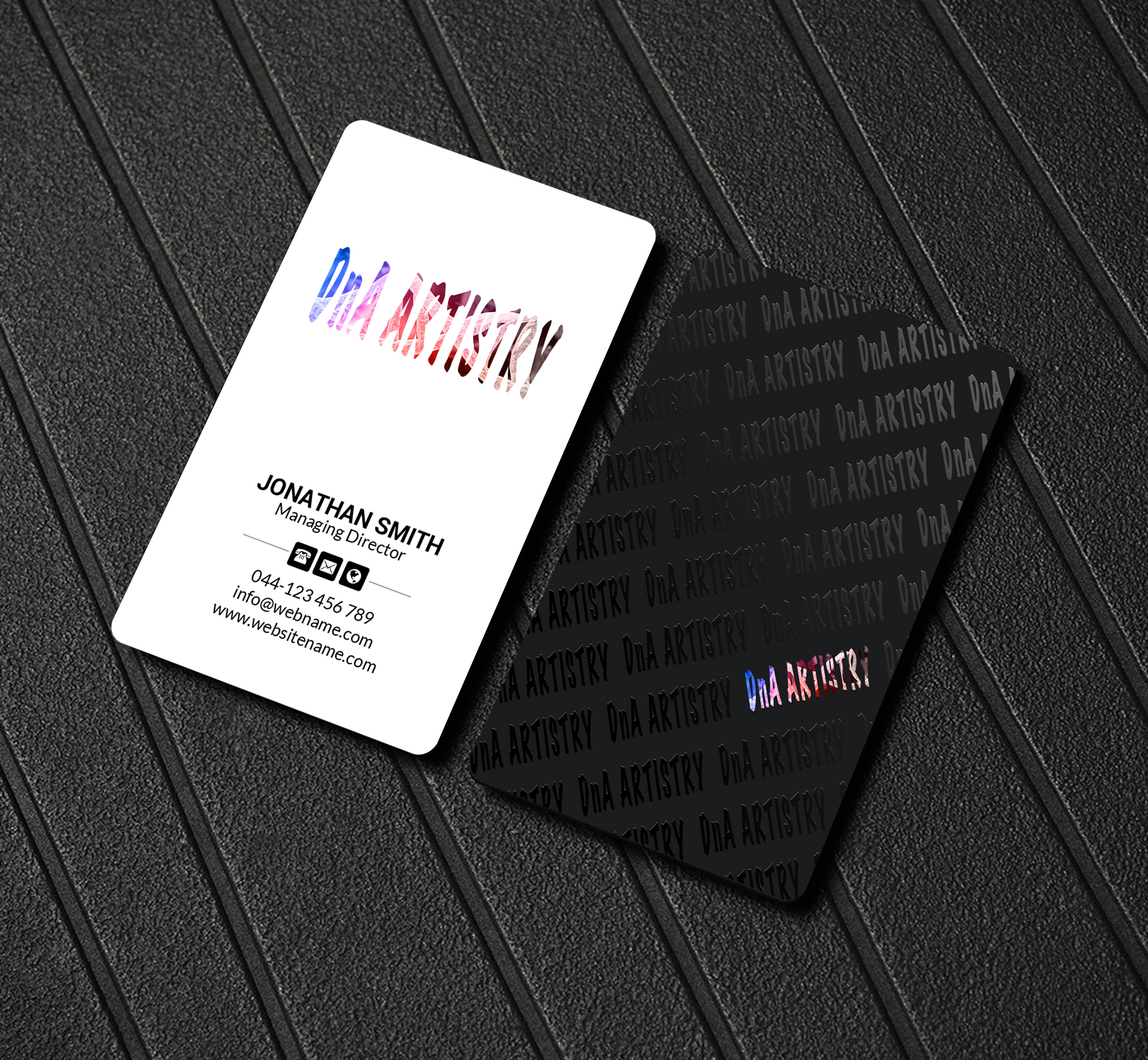 Diseño de Tarjeta de Presentación por Creations Box 2015 para DnA Artistry  | Diseño #28178194