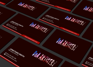 Diseño de Tarjeta de Presentación por Creations Box 2015 para DnA Artistry  | Diseño: #28178200