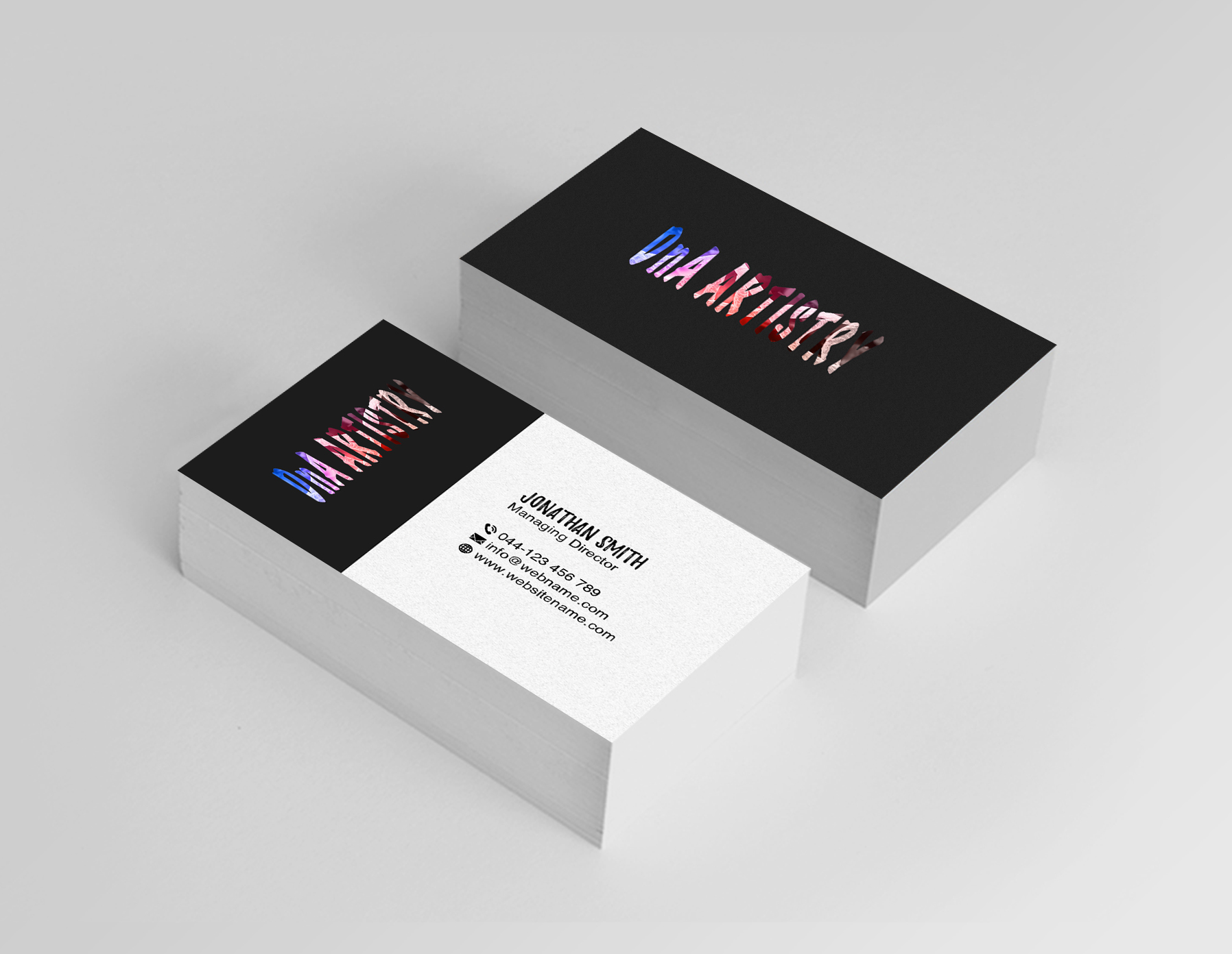 Design de Carte de Visite par Creations Box 2015 pour DnA Artistry  | Design #28178201