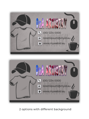 Design de Carte de Visite par n214008 pour DnA Artistry  | Design : #28174398