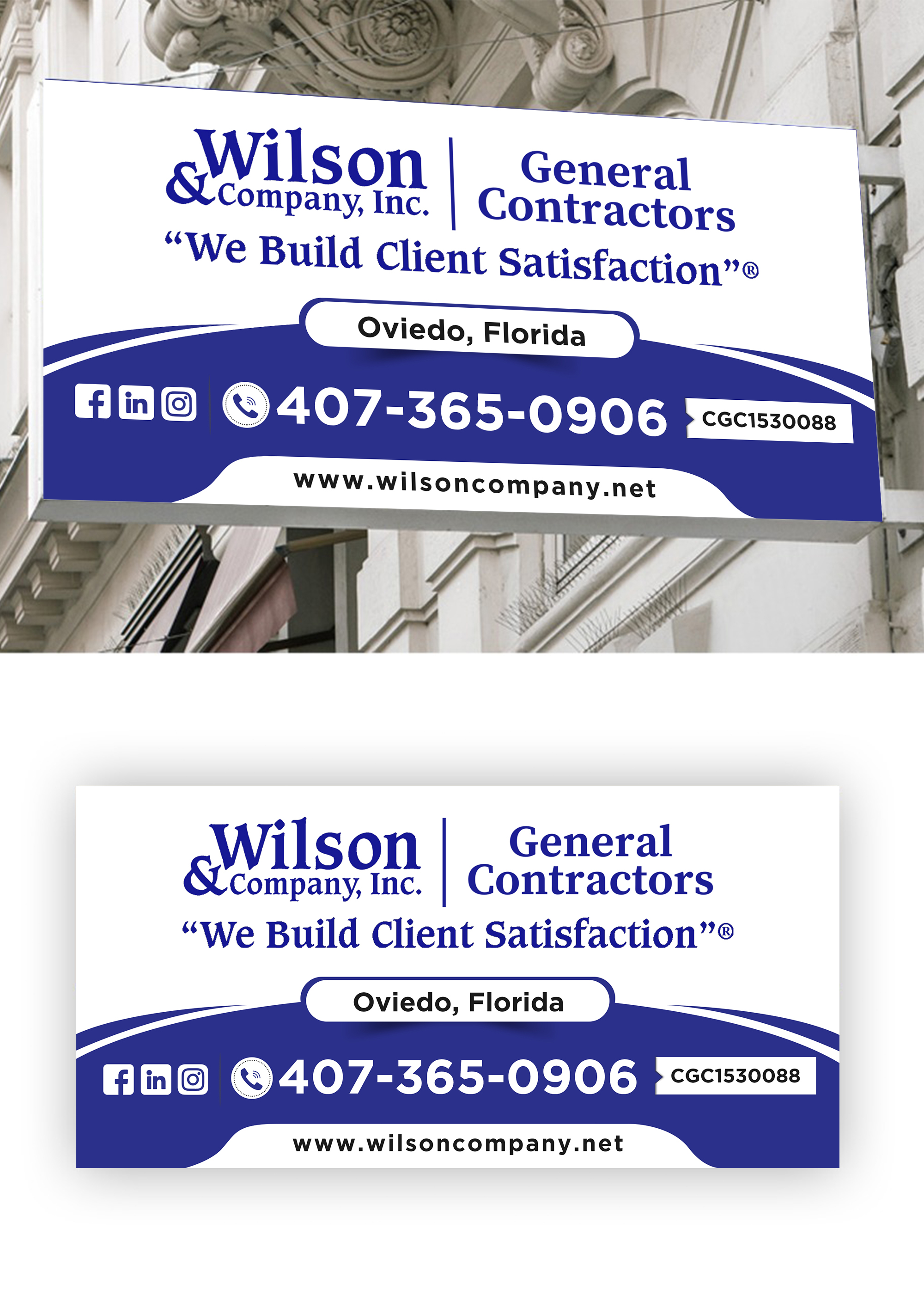 Graphic Design by debdesign for Wilson & Company, Inc. | Design #28179164