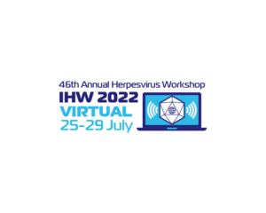 IHW 2022, Virtual, 25-29 July 22, 46th Annual Herpesvirus Workshop | Logo Design by artespraticas
