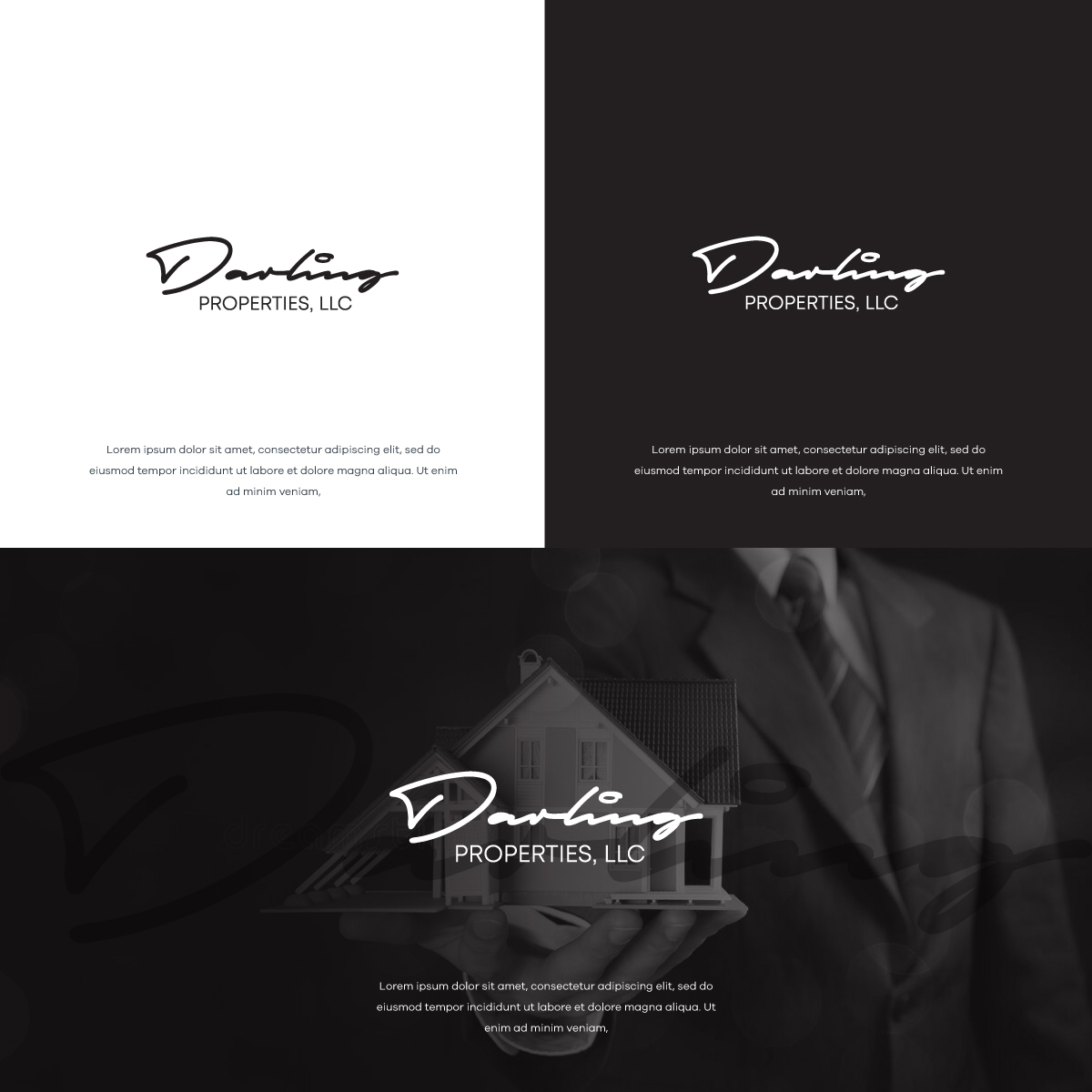 Logo-Design von HWdesigns für Darling Properties, LLC | Design #28179546