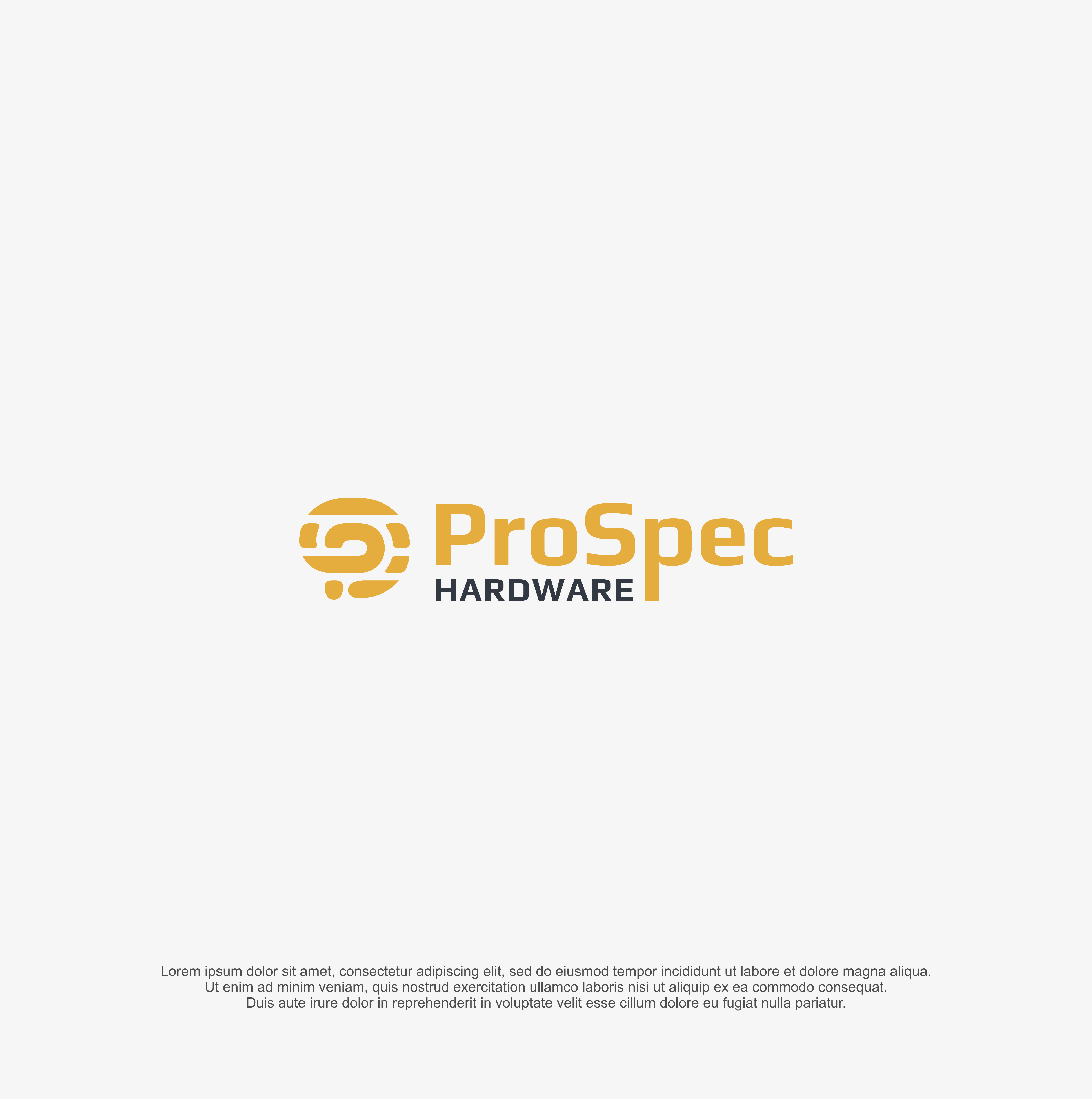 Diseño de Logo por R!CKY para ProSpec Hardware | Diseño #28208772