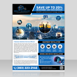 Genuity Technology Group Flyer for marketing and mailings | Flyer-Design von SAI DESIGNS
