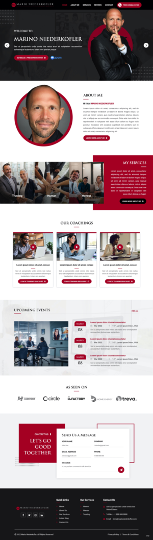 Mario Niederkofler, Systemischer Berater. | Diseño Wordpress por pb