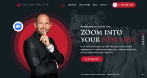 Wordpress Design by pb for Mario Bachlechner | Design: #28200131