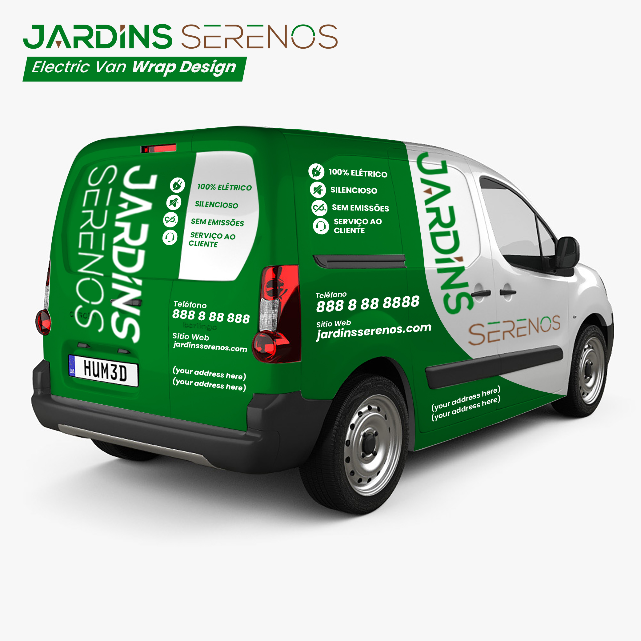 Car Wrap Design by widyaguna for Silencio Jardins | Design #28187165