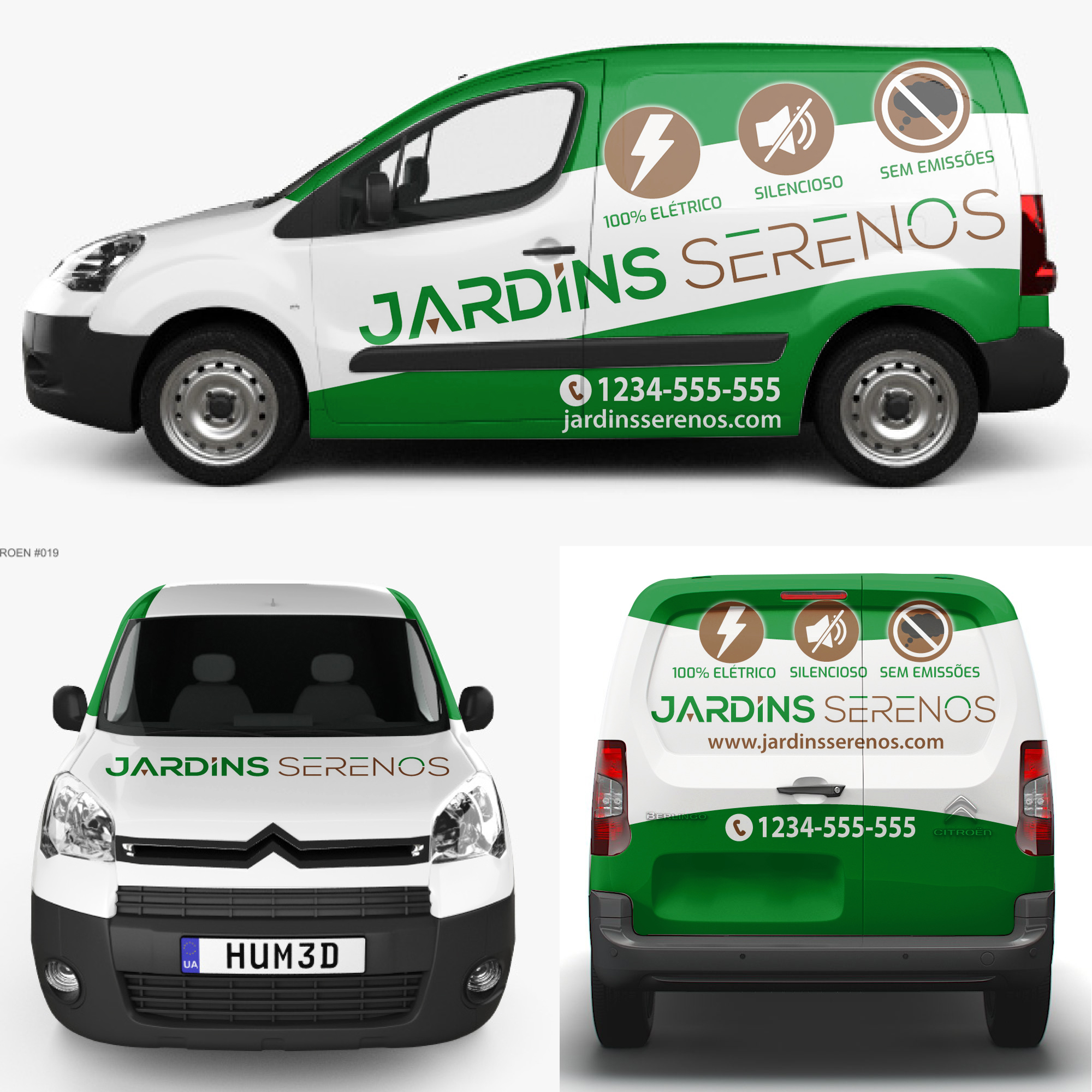 Car Wrap Design by JS_Design for Silencio Jardins | Design #28187456