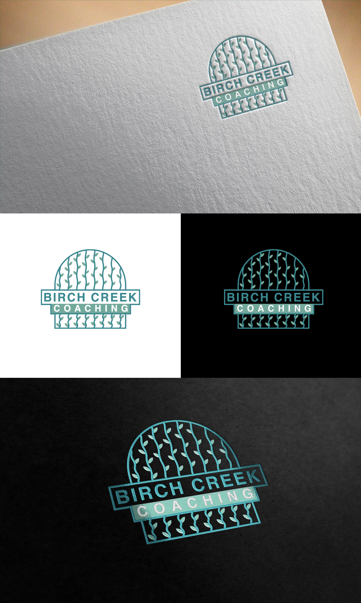 Logo Design by Sayma Fashion for Birch Creek Coaching LLC | Design #28190997