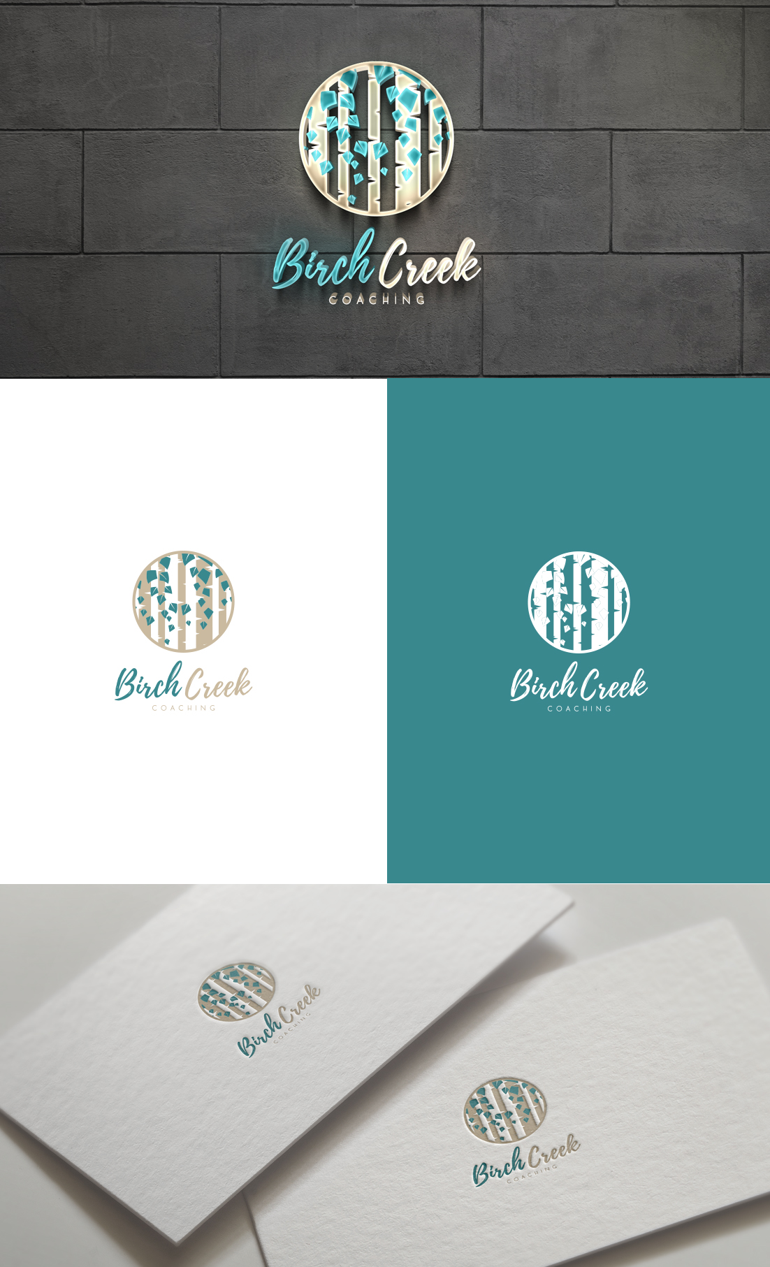 Logo Design by GLDesigns for Birch Creek Coaching LLC | Design: #28181883