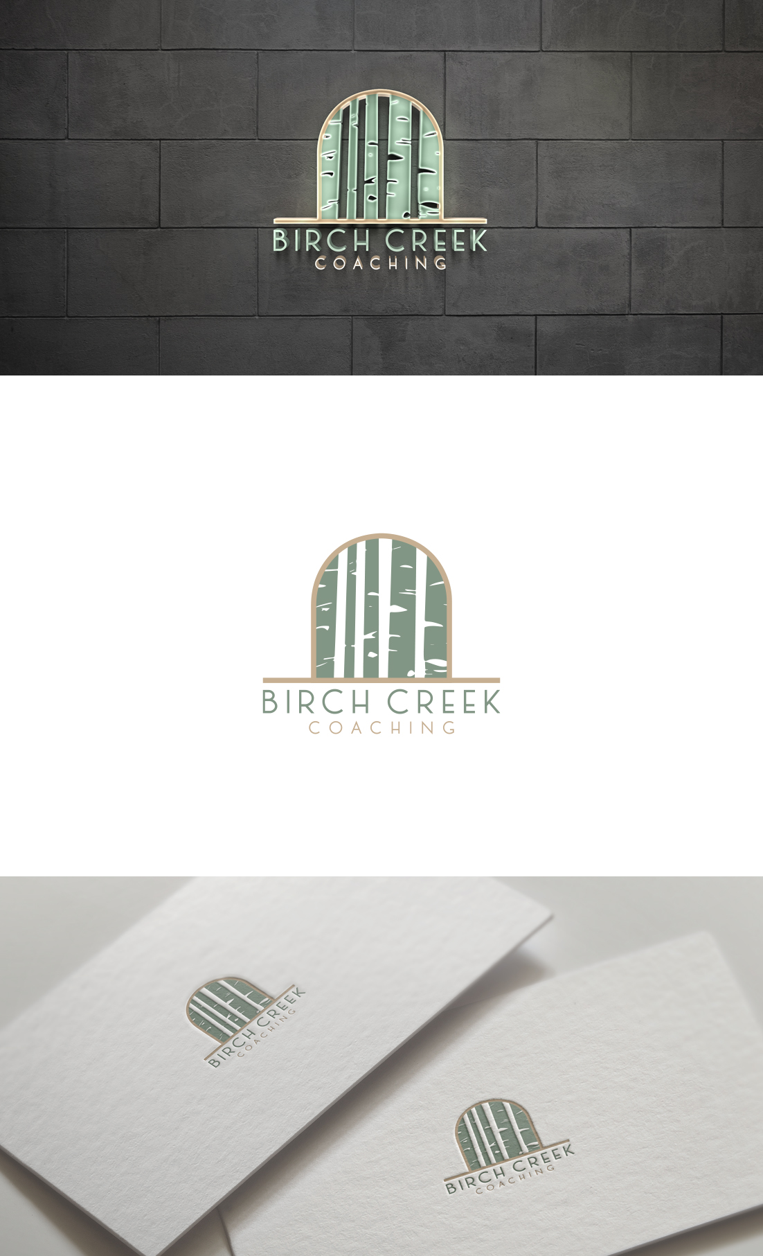 Logo Design by GLDesigns for Birch Creek Coaching LLC | Design #28465135