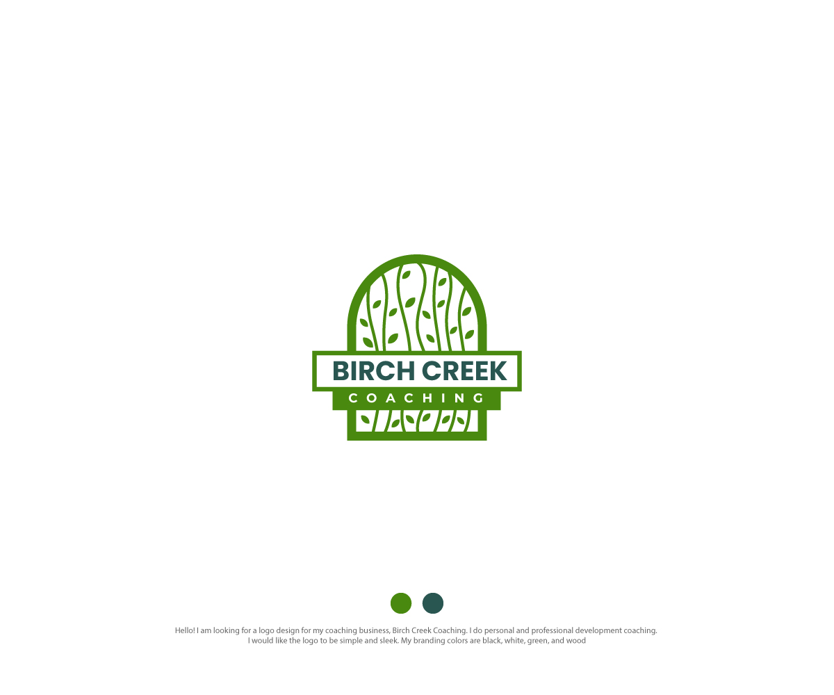 Logo Design by ecorokerz for Birch Creek Coaching LLC | Design #28182970