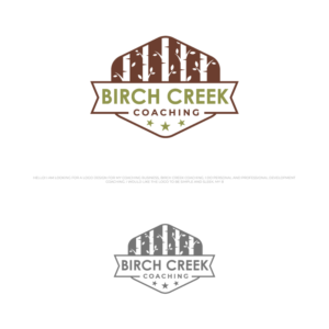 Logo Design by RAMDHONU for Birch Creek Coaching LLC | Design: #28193599