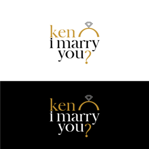 Ken I Marry You? | Logo Design by brand maker