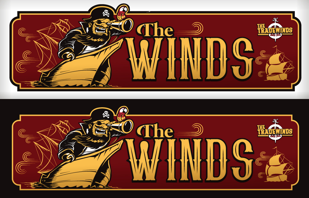 Graphic Design by Suprakash 3 for trade winds bar  | Design #28401293