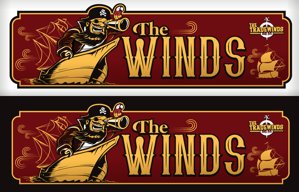 Graphic Design by Suprakash 3 for trade winds bar  | Design #28401627