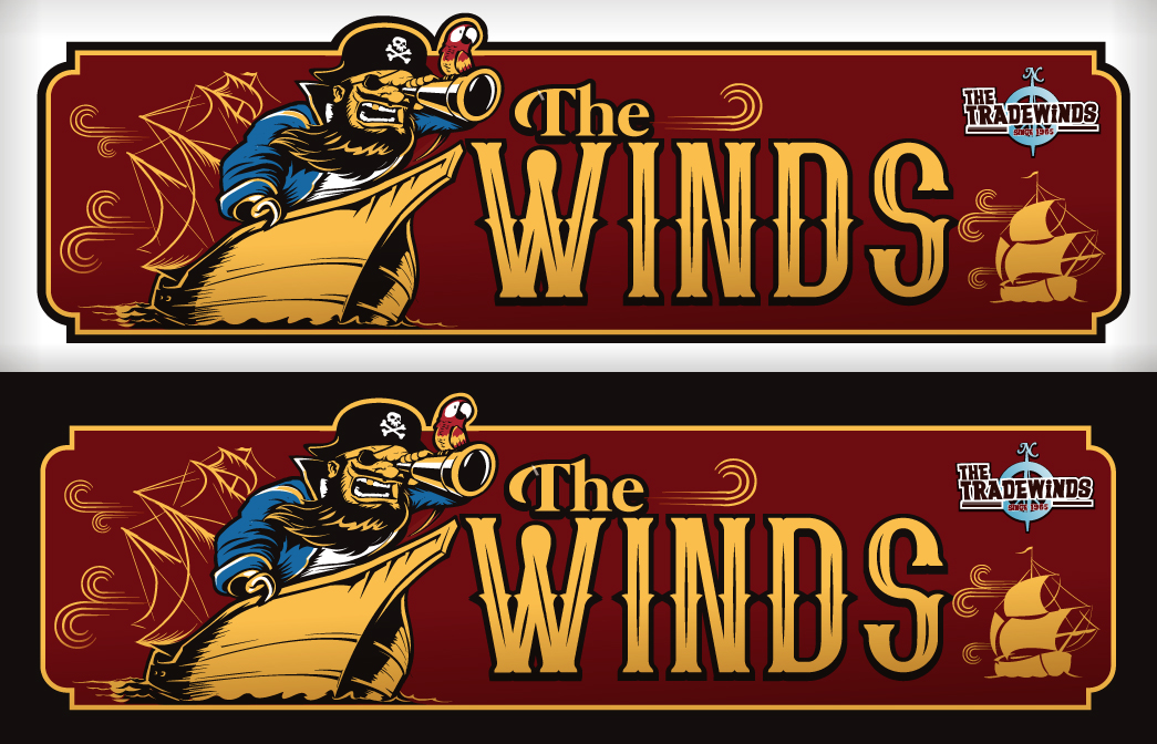 Graphic Design by Suprakash 3 for trade winds bar  | Design #28403967