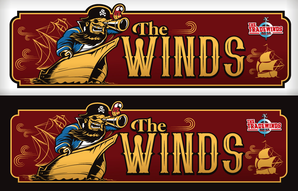 Graphic Design by Suprakash 3 for trade winds bar  | Design #28403968