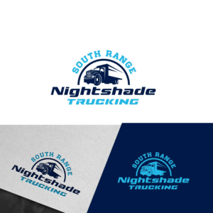 Nightshade Trucking South Range, WI  DOT# 3379074 | Diseño de Logo por creative.bugs