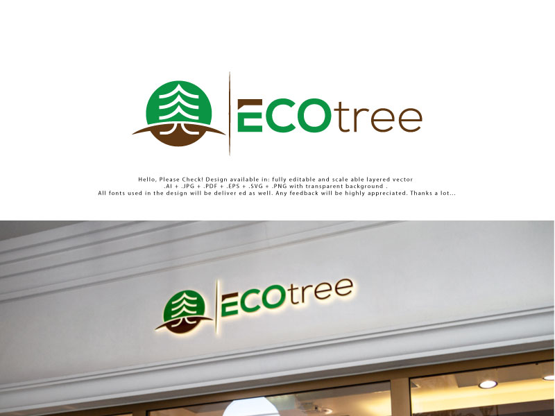 Logo Design by Cliping_path for ECO Tree Company | Design #28193965