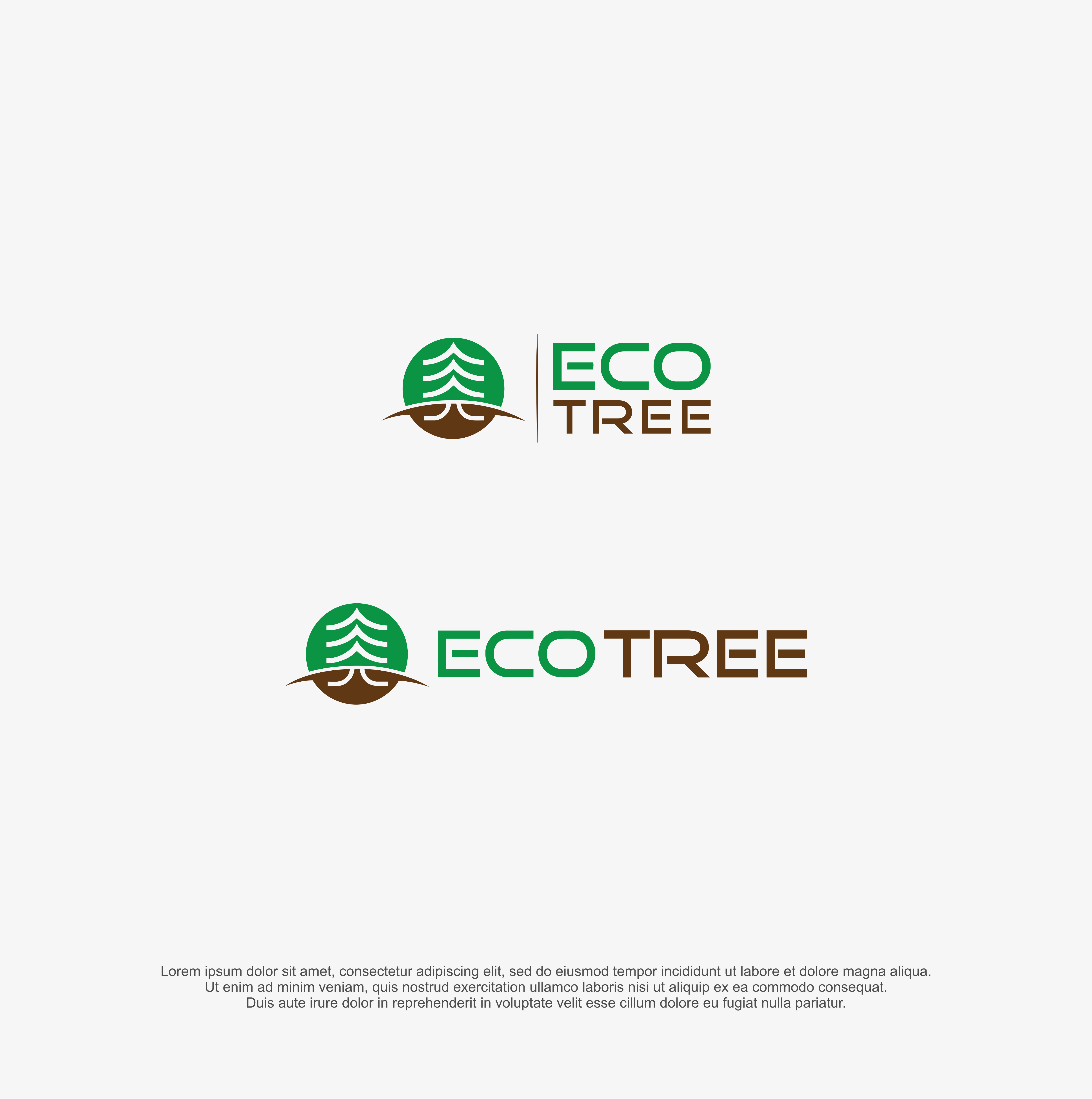 Logo Design by RICKY.T for ECO Tree Company | Design #28214438