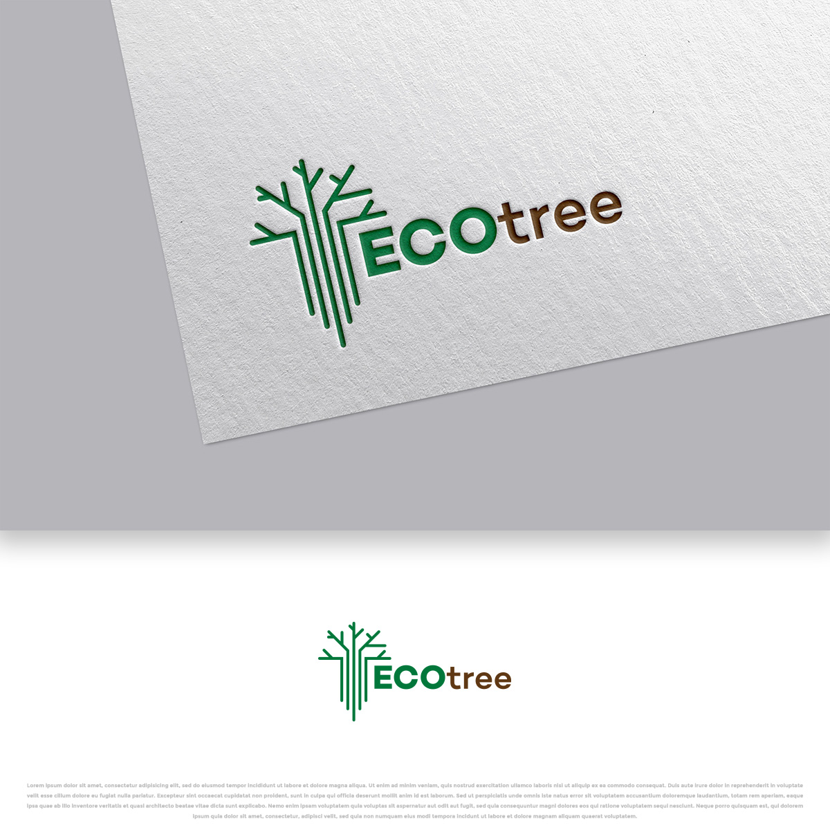 Logo Design by DesignDUO for ECO Tree Company | Design #28214875