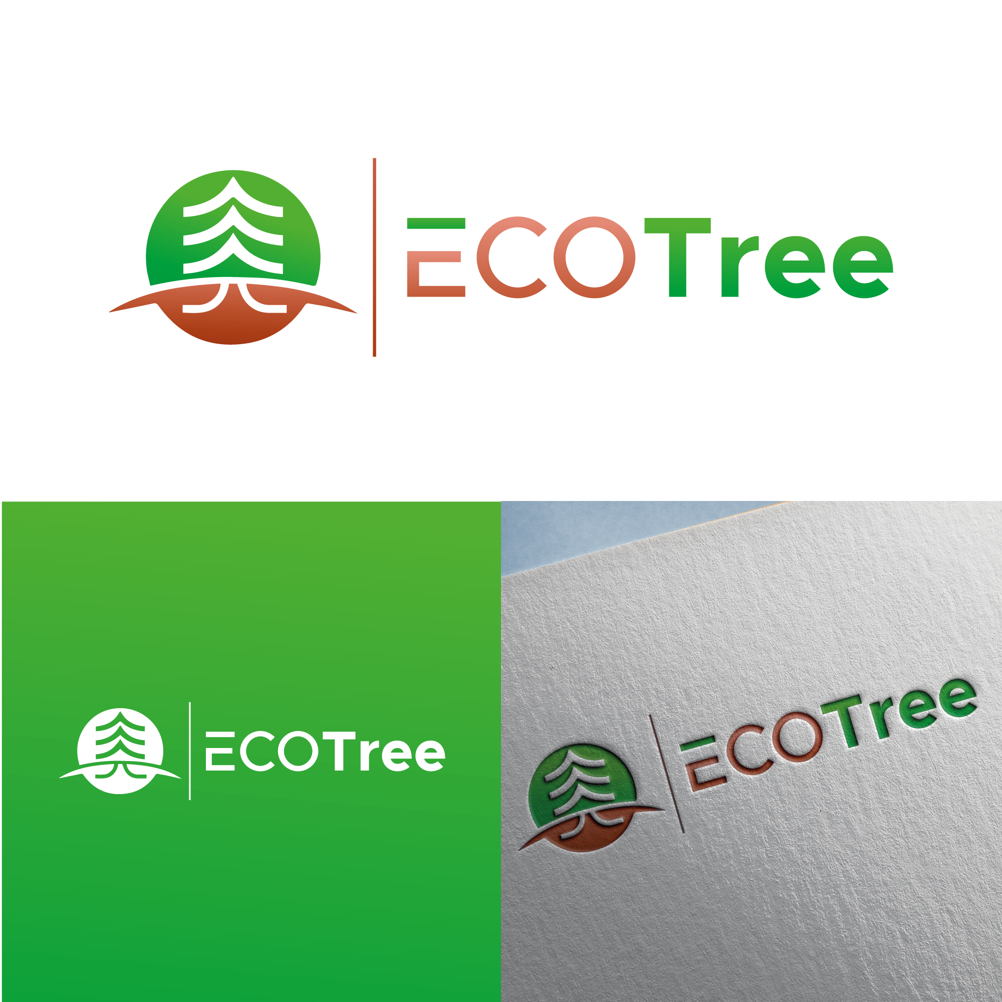 Logo Design by Zak deZign for ECO Tree Company | Design #28182227