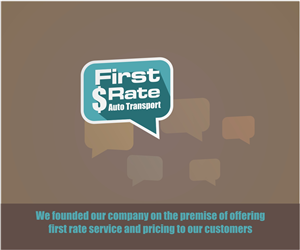 Logo Design by J Mahesh for First Rate Auto Transport | Design: #3083165