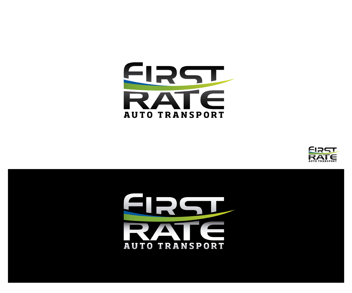 Logo-Design von Daniel Caso Design für First Rate Auto Transport | Design #3075165