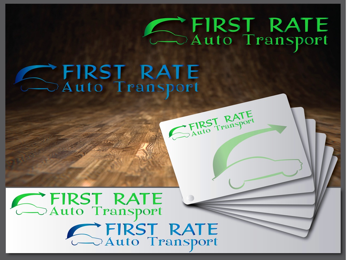 Logo-Design von AKG für First Rate Auto Transport | Design #3108207
