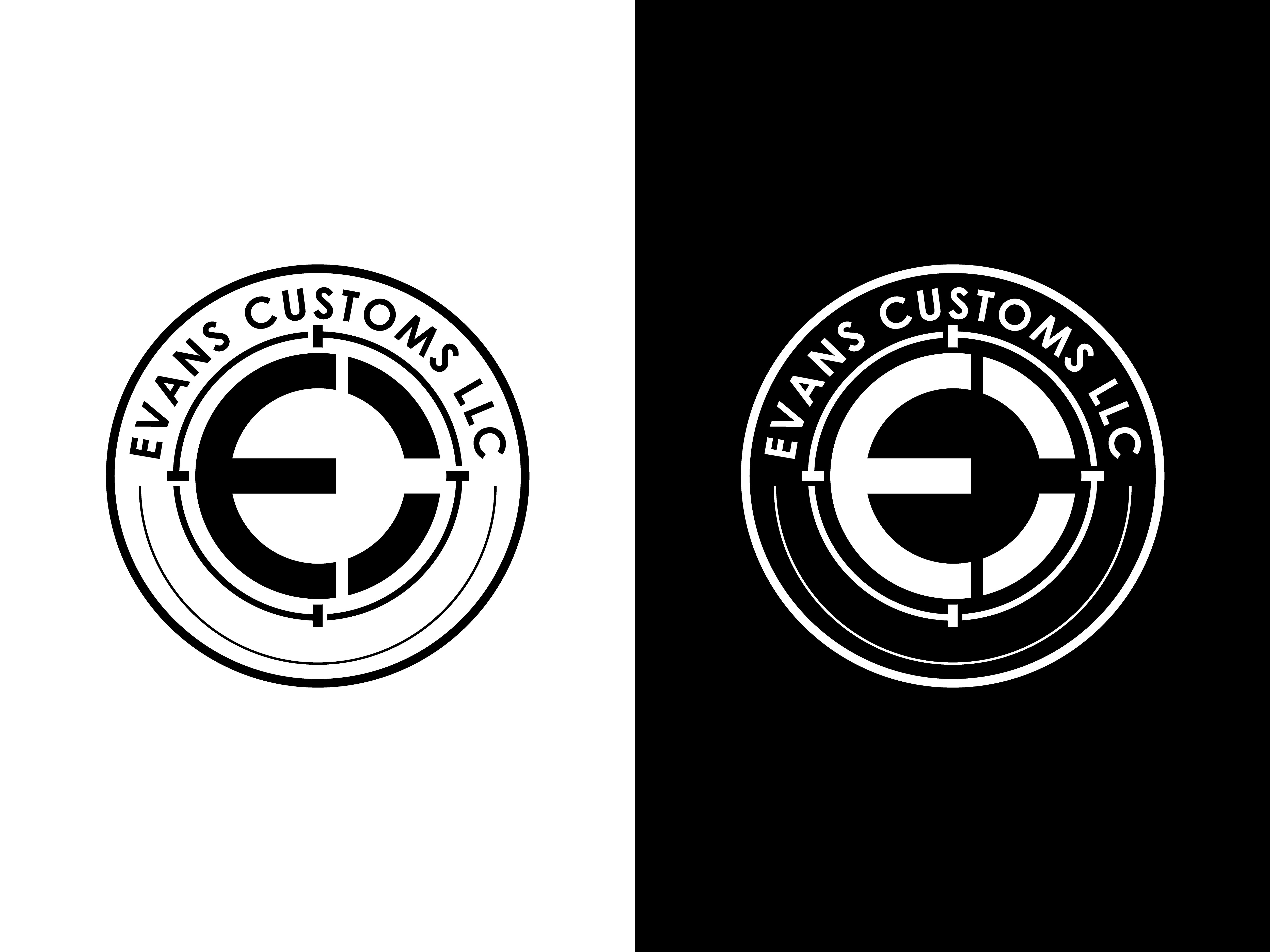 Logo-Design von BabyDriverFour für Evans Customs LLC | Design #28187929
