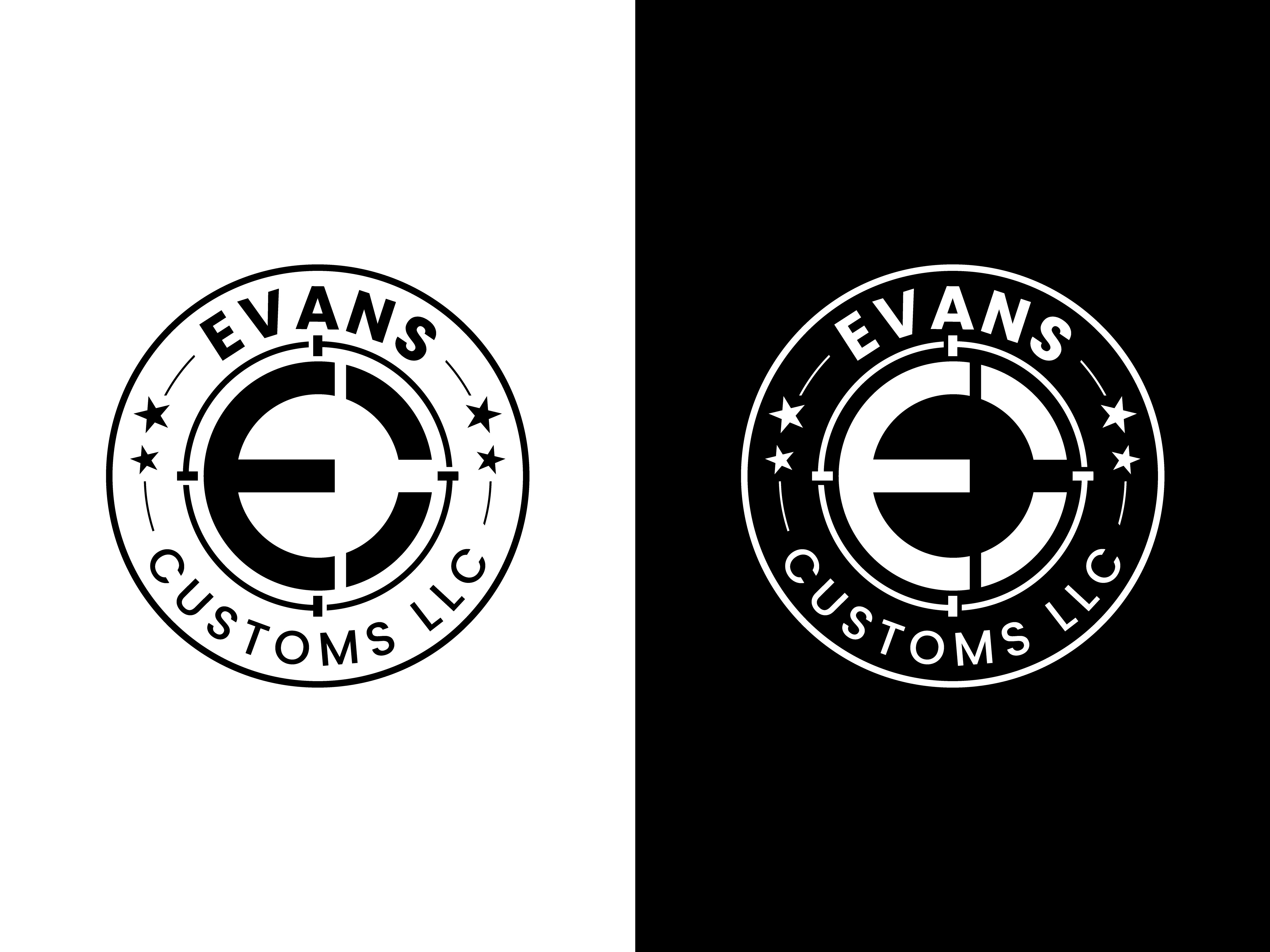 Diseño de Logo por BabyDriverFour para Evans Customs LLC | Diseño #28192346